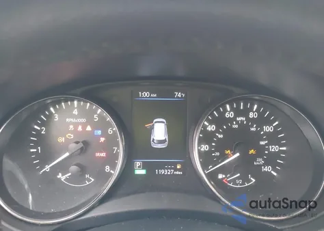 2019 Nissan Rogue Sv from USA, damaged, VIN KNMAT2MT8KP553761